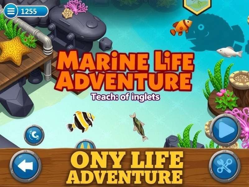 Marine Life Adventure Game Screenshot